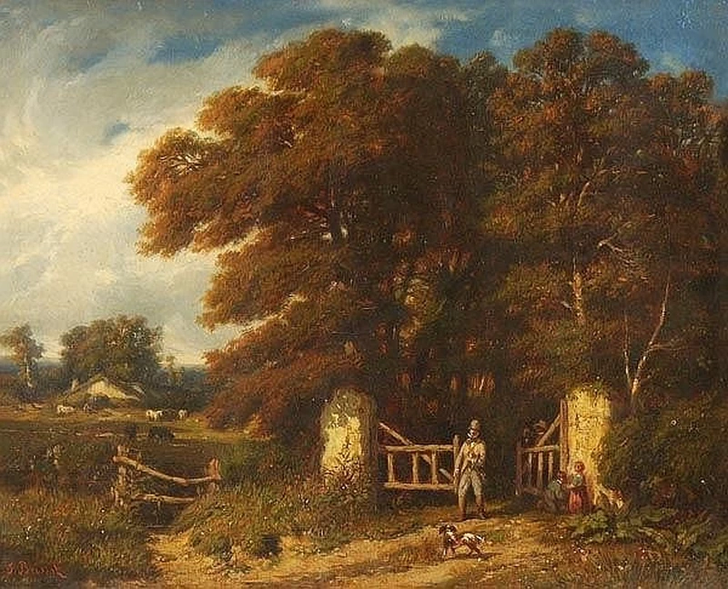 Cacciatore al cancello